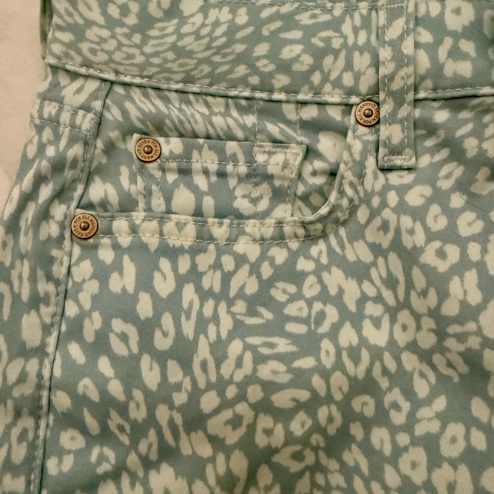 7 for All Mankind New Patterned Jeans